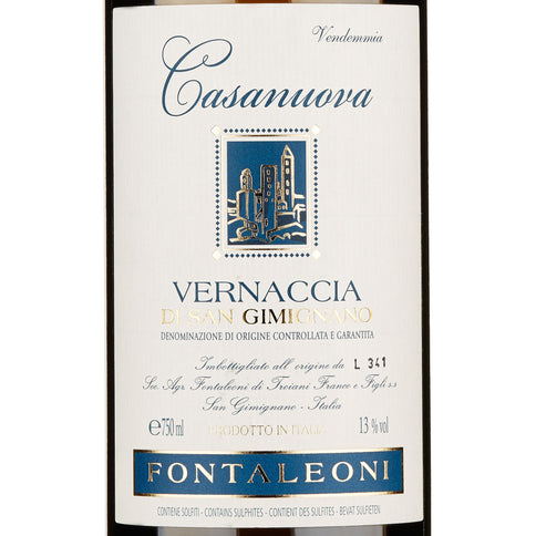Vernaccia di San Gimignano DOCG "Casanuova" 2022 - Fontaleoni