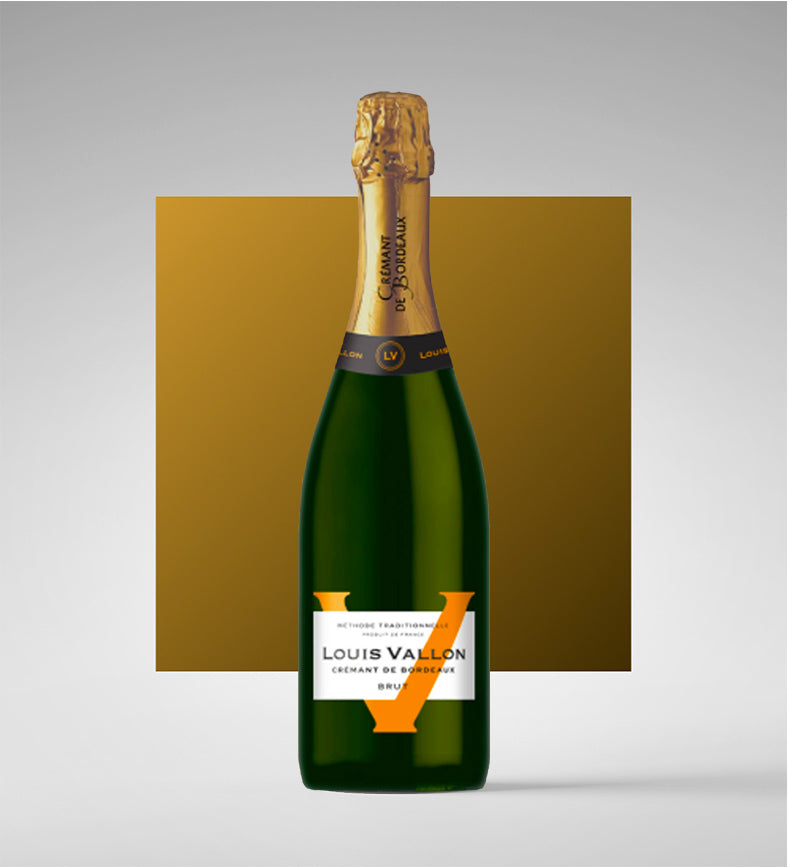 Crémant de Bordeaux Blanc Brut AOC - Louis Vallon