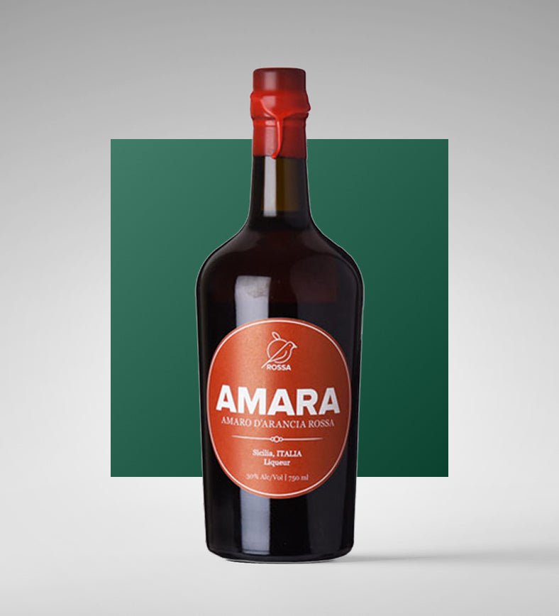 Amaro d'arancia rossa "Amara" - Rossa Sicily (0.5l)