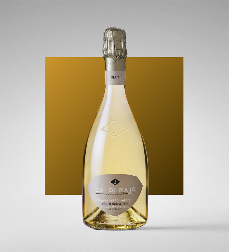 Valdobbiadene Prosecco Superiore Brut Millesimato DOCG "Cuvée del Fondatore" 2025 - Ca’ di Rajo