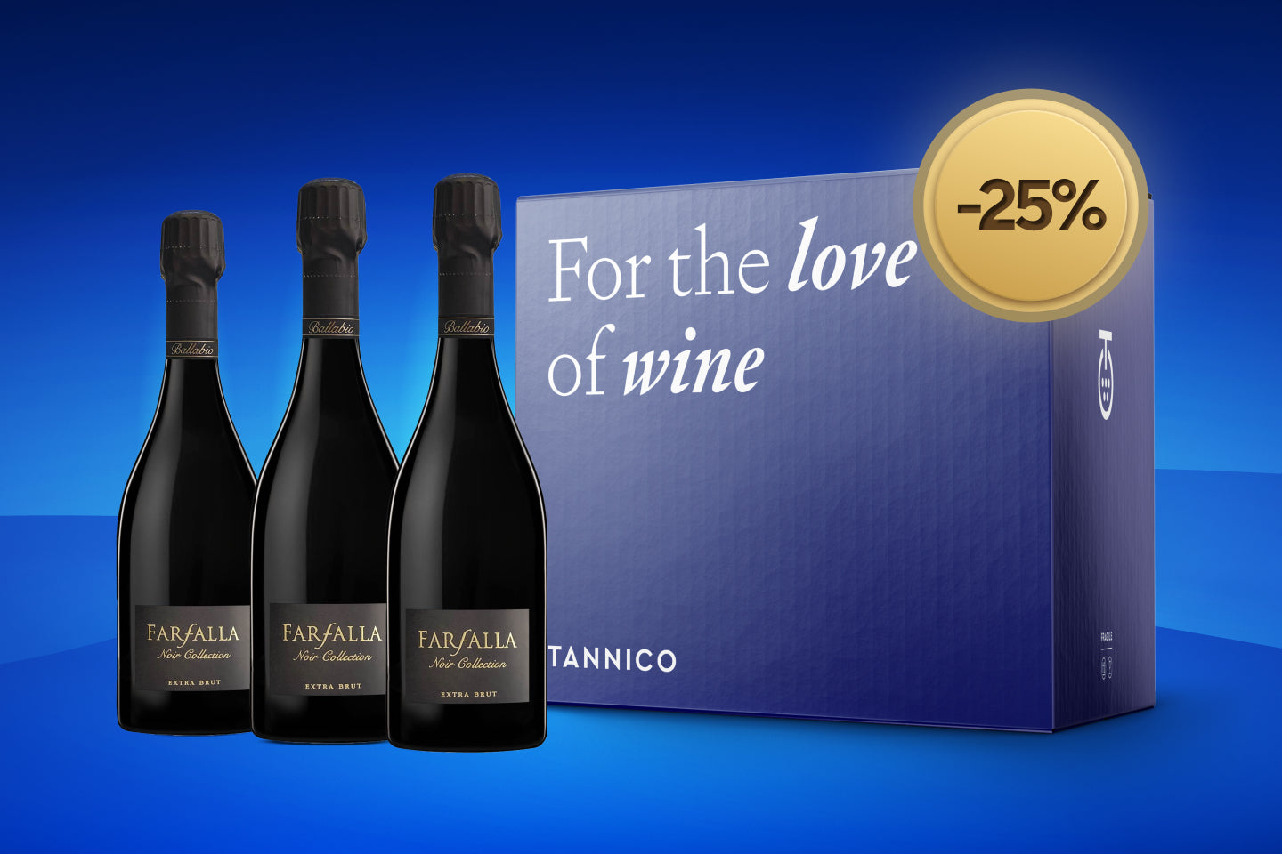 3 bottiglie di Blanc de Noirs a 58,50€