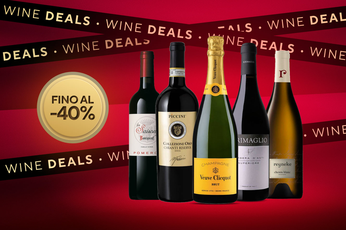 300+ vini a prezzi minuscoli