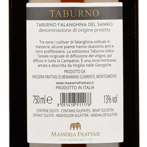 Taburno Falanghina DOP 2023 - Masseria Frattasi