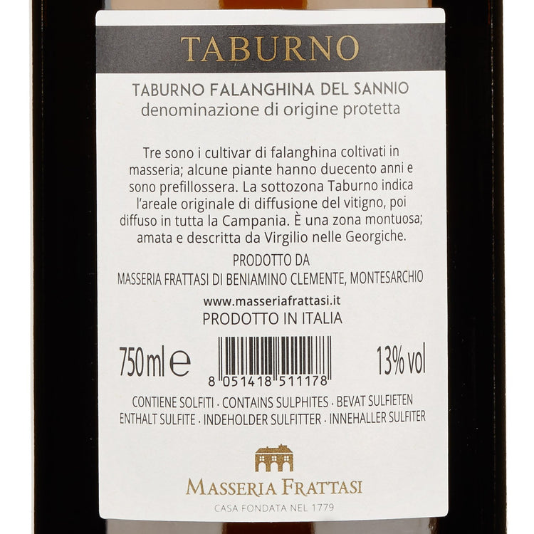 Taburno Falanghina DOP 2024 - Masseria Frattasi