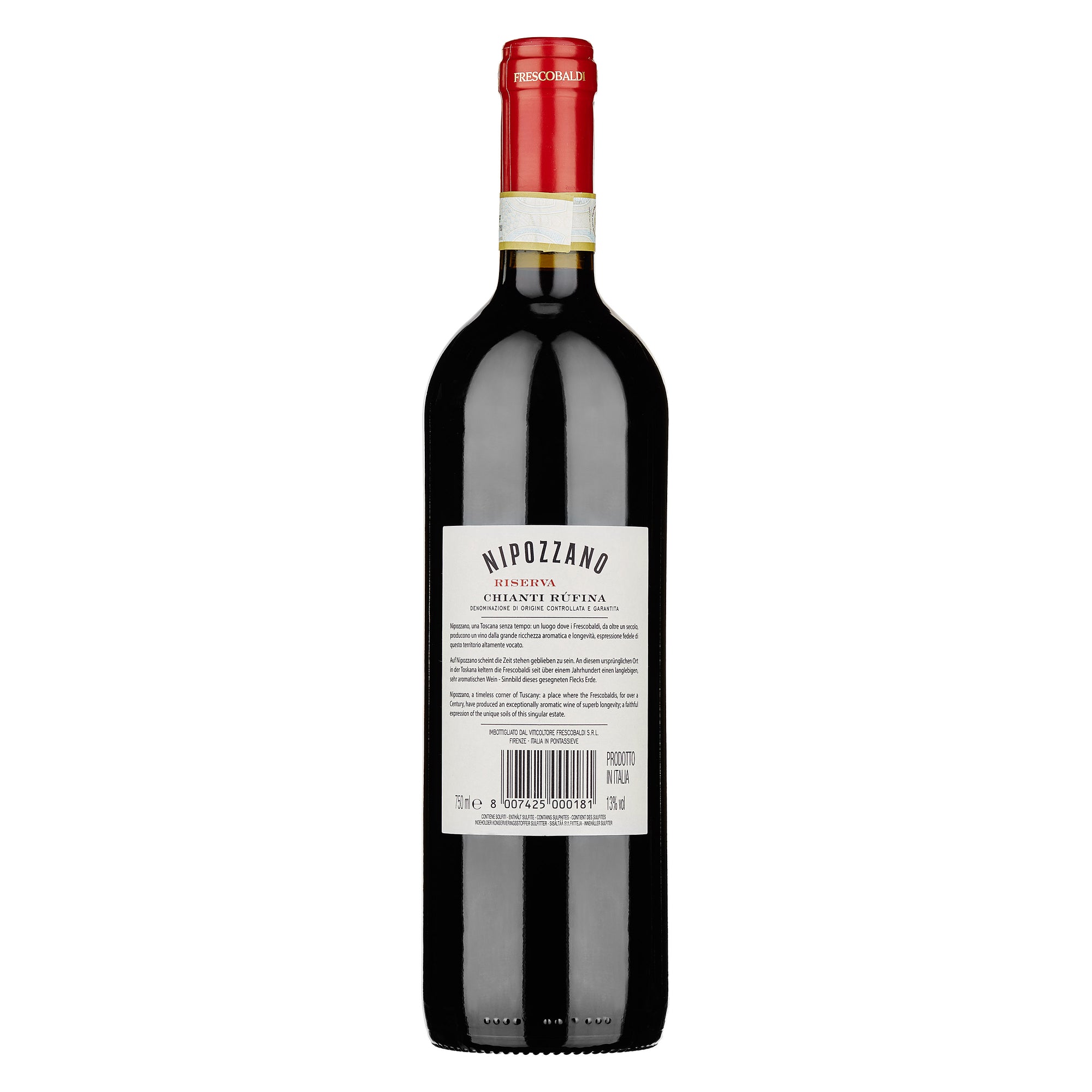 Chianti Rùfina Riserva DOCG "Nipozzano" 2019 - Frescobaldi (Wine Outlet)