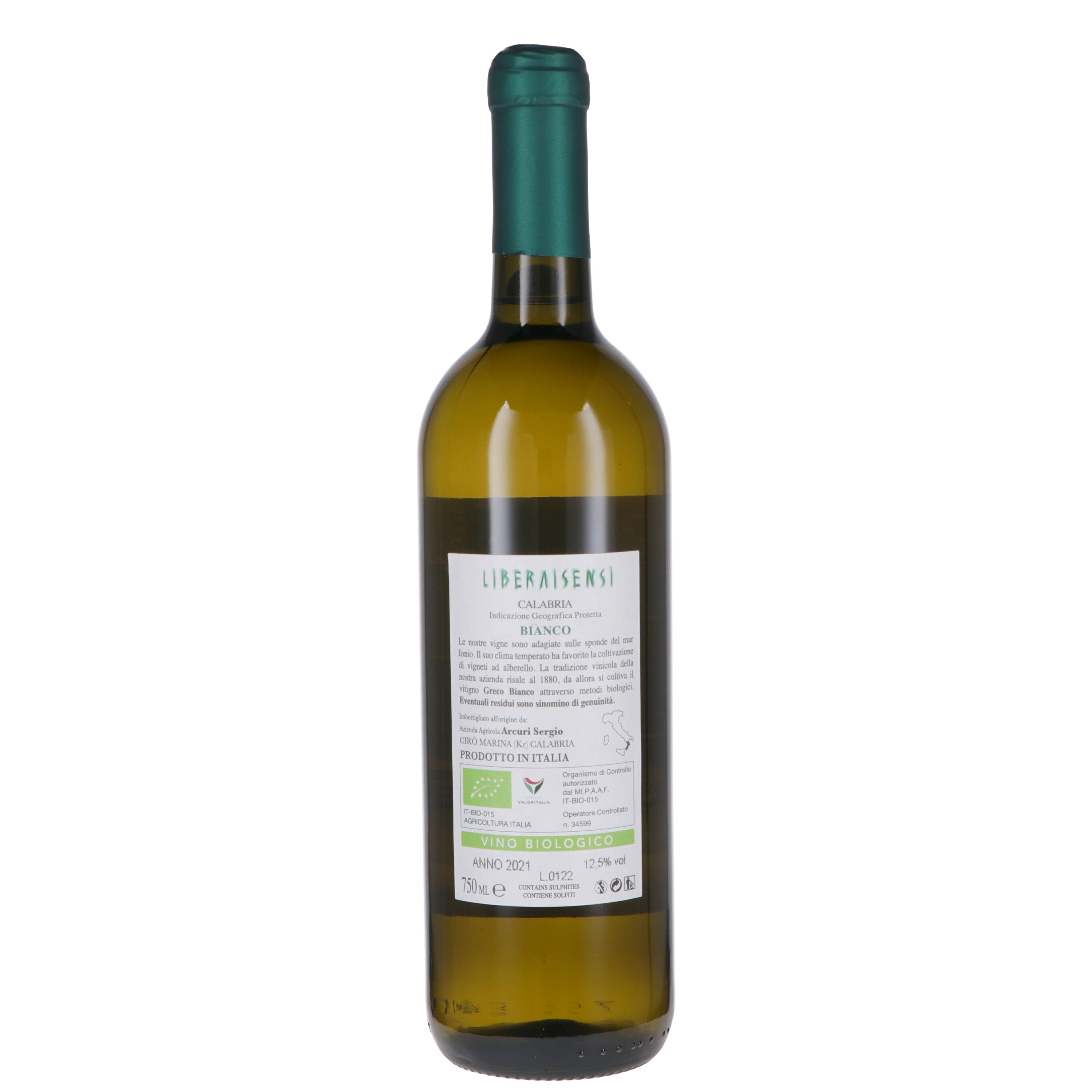Calabria Greco Bianco “Libera i Sensi” 2024 - Sergio Arcuri