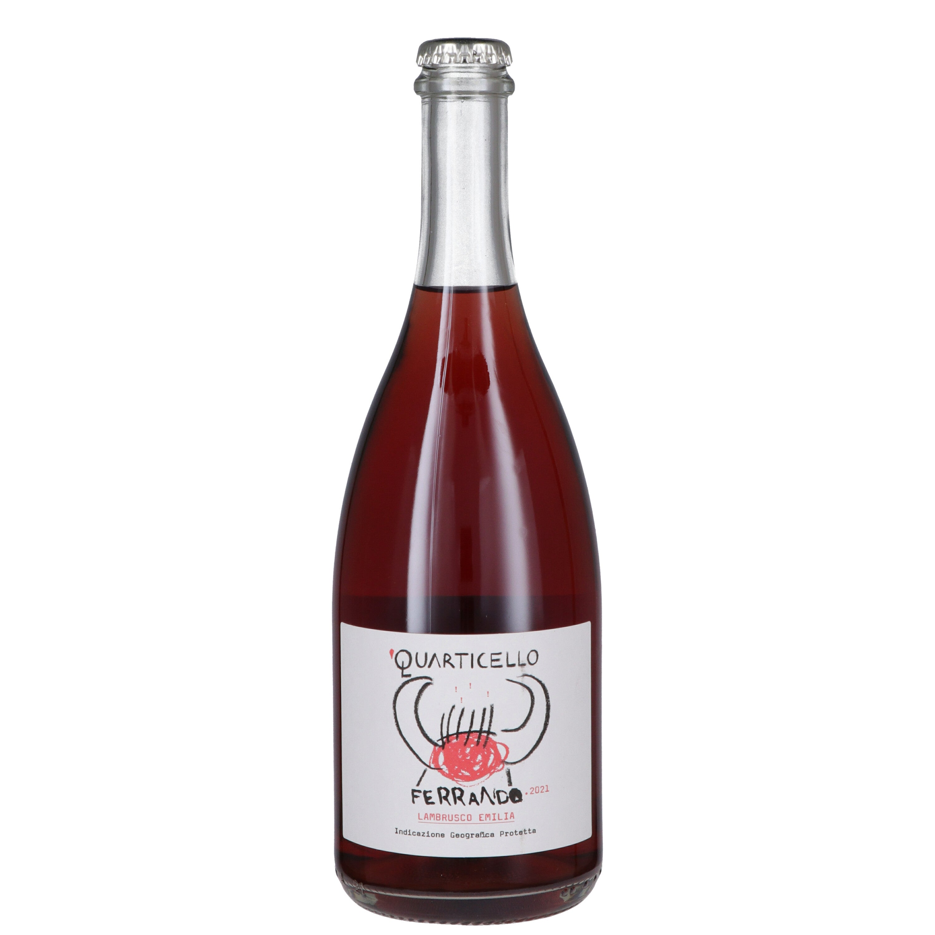 Emilia Lambrusco Frizzante IGT "Ferrando" 2025 - Quarticello