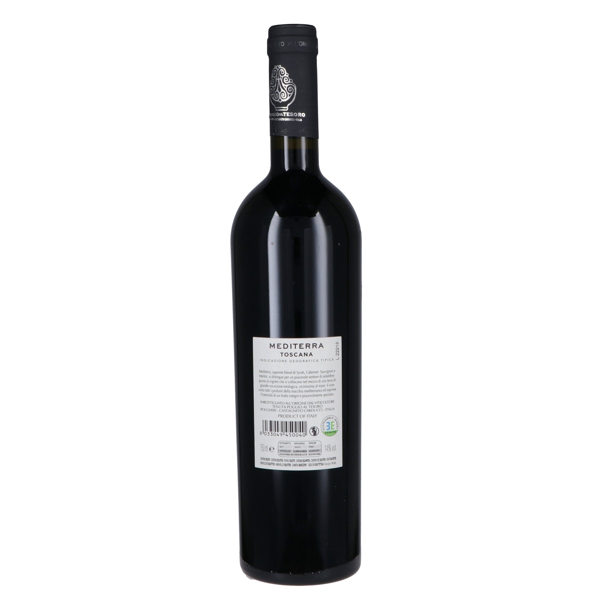 Toscana Rosso IGT "Mediterra" 2023 - Poggio al Tesoro, Marilisa Allegrini