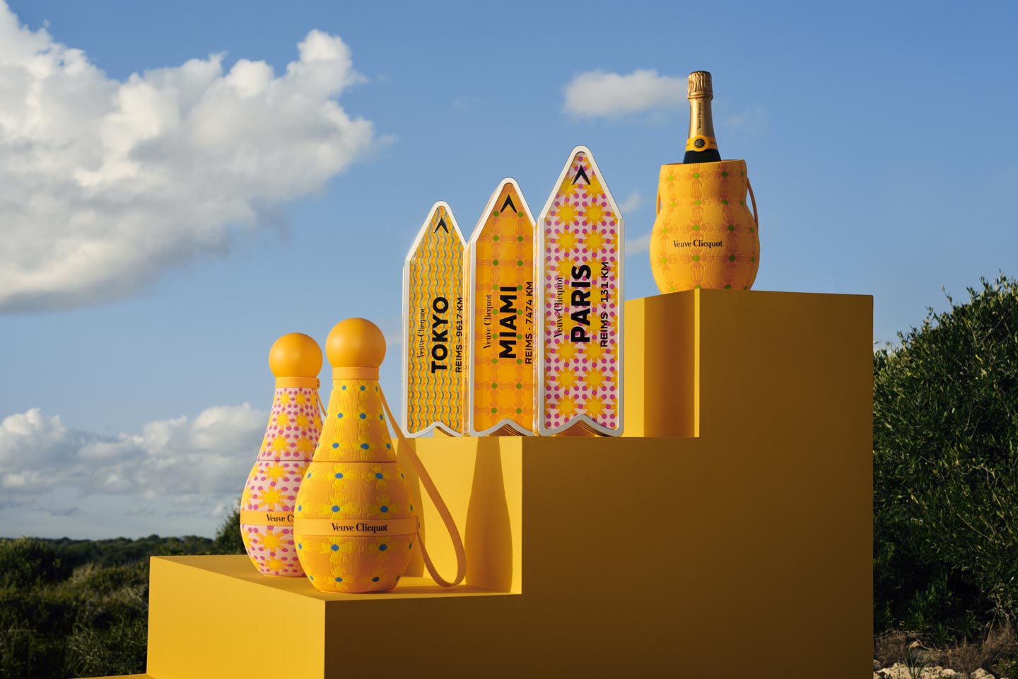Personalizza le nuove Veuve Clicquot Arrow firmate da Yinka Ilori