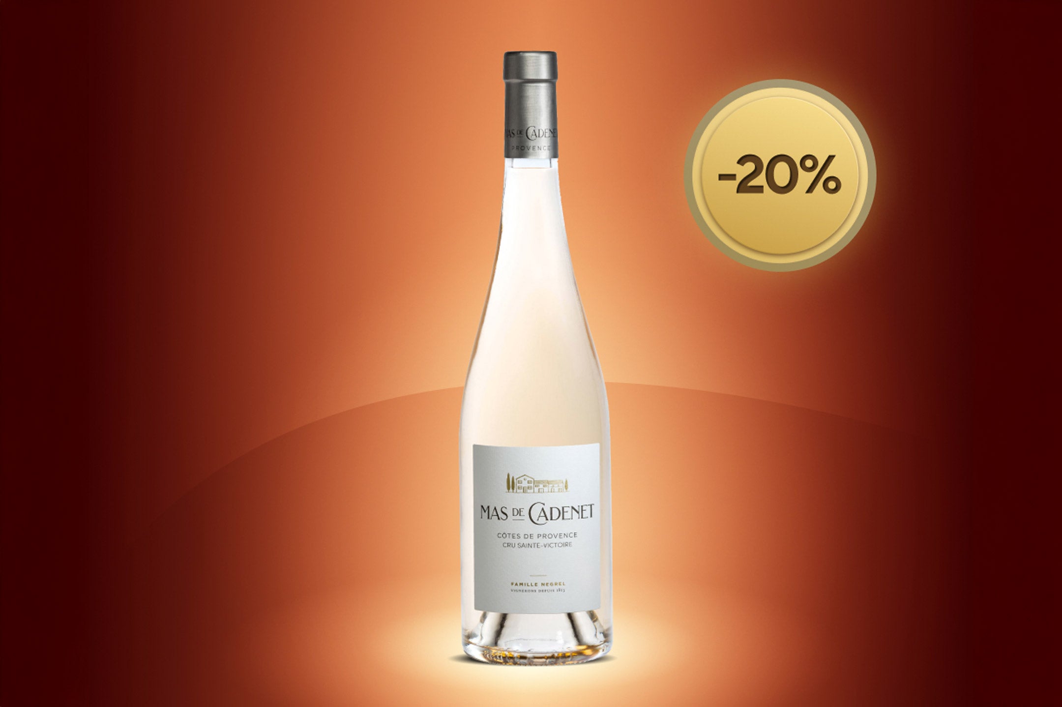 Côtes de Provence a soli 12€