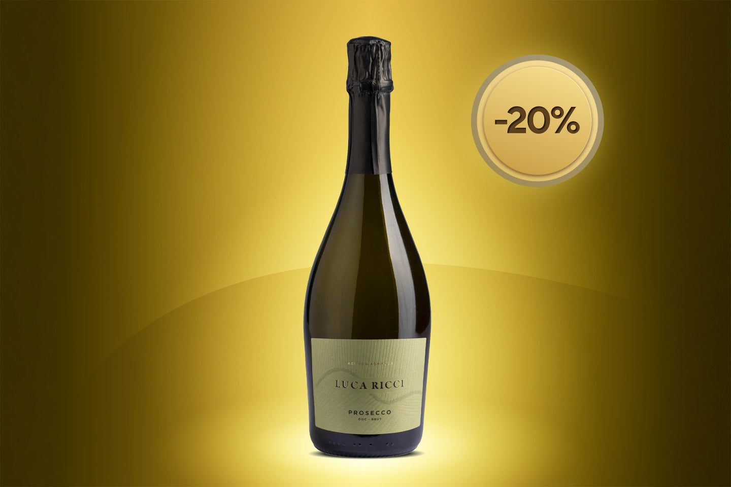 Prosecco Luca Ricci a soli 7,20€