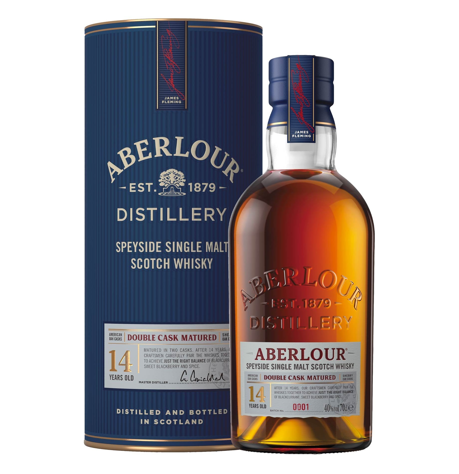 Speyside Single Malt Scotch Whisky 14 Years Old - Aberlour (0.7l, astuccio)