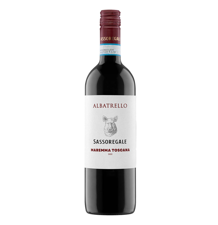 Maremma Toscana Sangiovese DOC "Albatrello" 2023 - Sassoregale (tappo a vite)