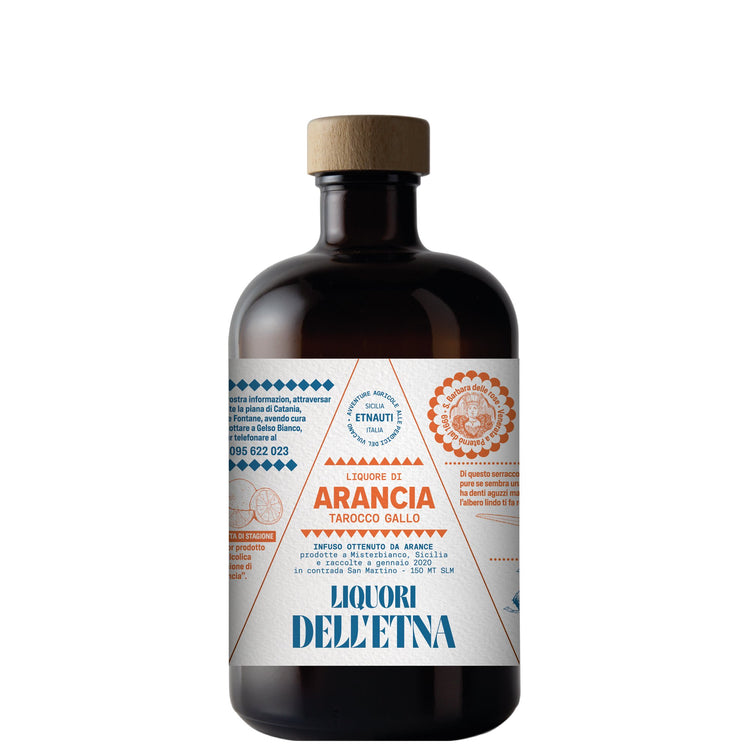 Liquore di Arancia Tarocco Gallo - Liquori dell’Etna (0.5l)