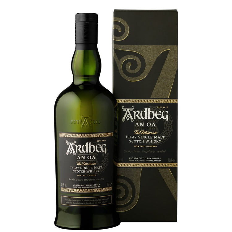Islay Single Malt Scotch Whisky "An Oa" - Ardbeg (0.7l - astuccio)