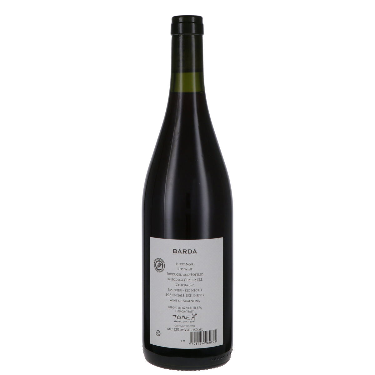 Patagonia Pinot Noir “Barda” 2025 - Chacra