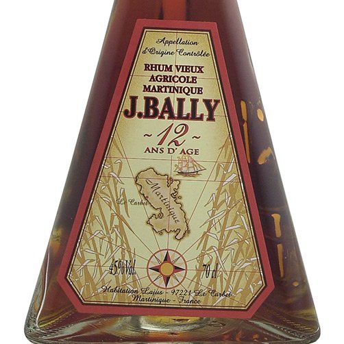 Rhum Vieux Agricole Martinique 12 ans d’age "Pyramide" - J. Bally (0.7l)