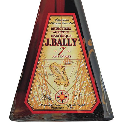 Rhum Vieux Agricole Martinique 7 ans d’age "Pyramide" - J. Bally (0.7l)