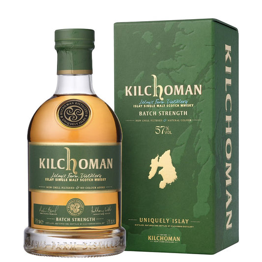 Islay Single Malt Scotch Whisky "Batch Strenght" - Kilchoman (0.7l, astuccio)