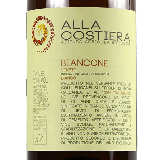 Veneto Tai IGT "Biancone" 2024 - Alla Costiera