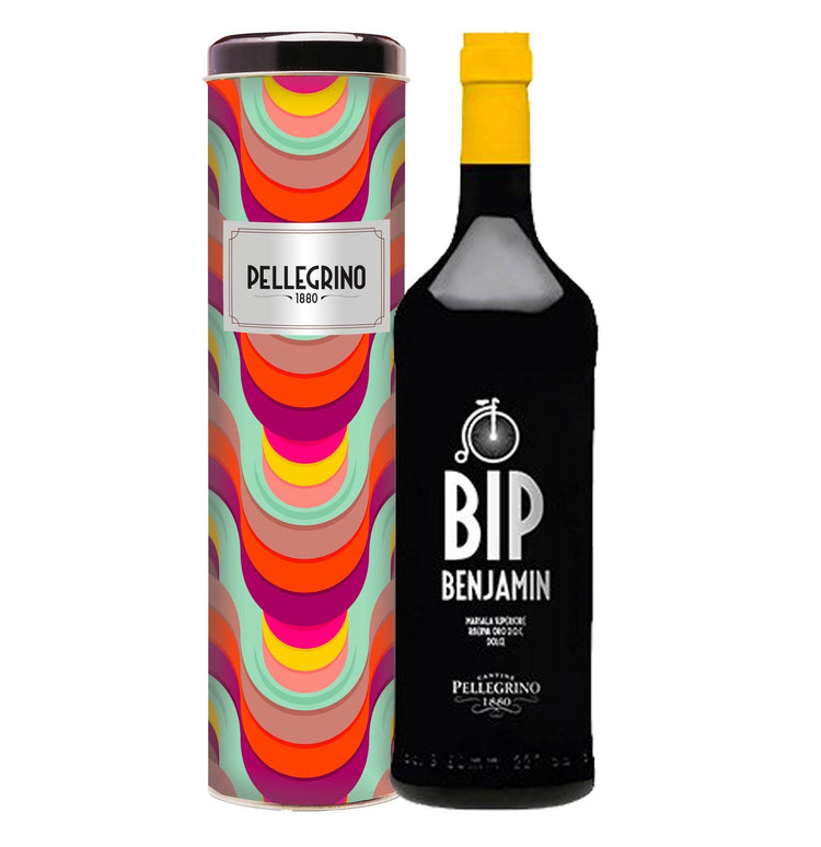 Marsala Riserva Superiore Oro Dolce DOC "Bip Benjamin" 2014 - Cantine Pellegrino 1880 (tubo in latta)