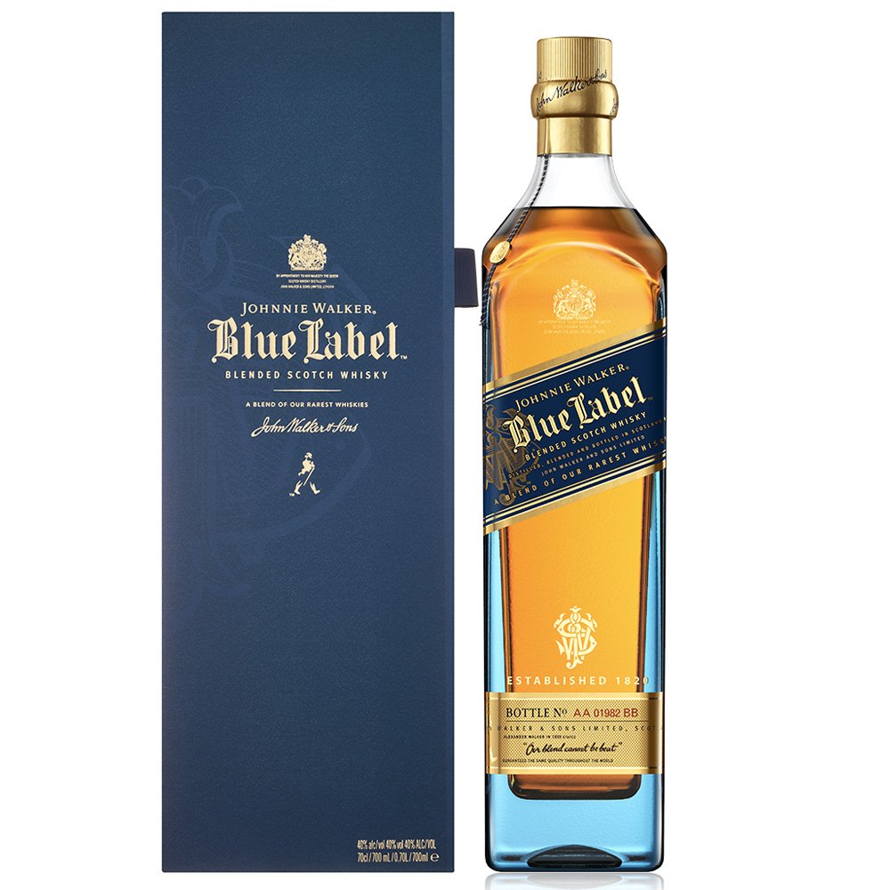 Blended Scotch Whisky "Blue Label" - Johnnie Walker (0.7l, astuccio)