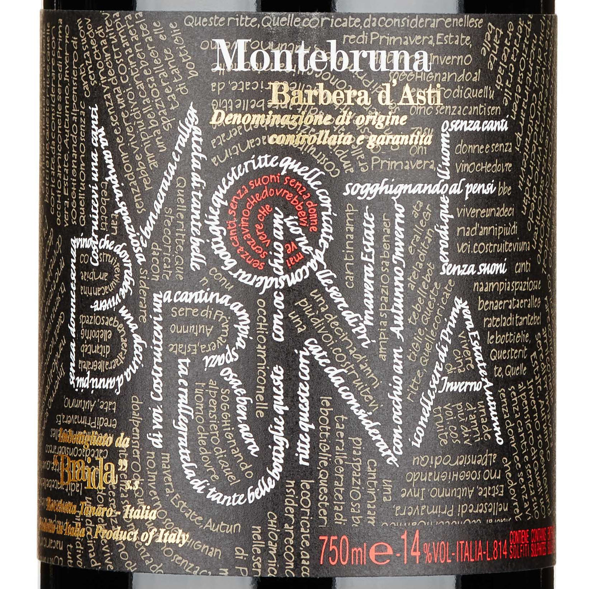 Barbera d’Asti DOCG "Montebruna" 2023 - Braida di Giacomo Bologna