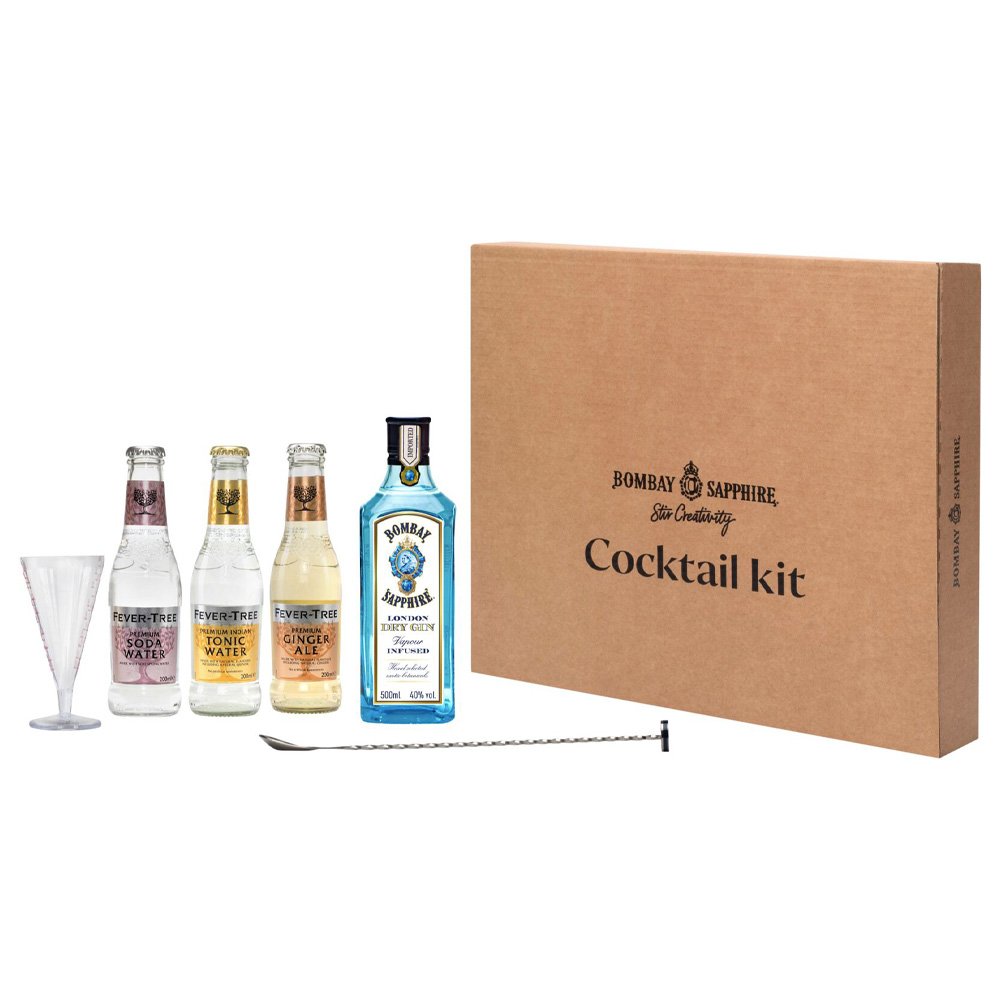 London Dry Gin "Bombay Sapphire" & Tonic Gift Pack 2024 (0.5l)