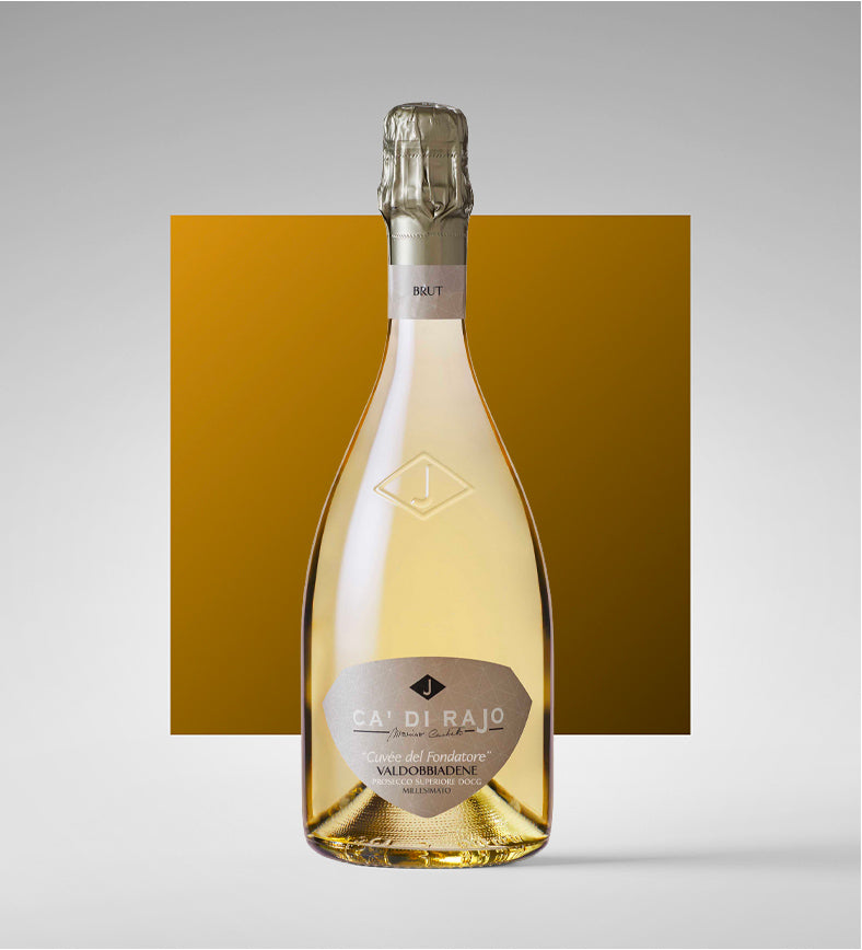 Valdobbiadene Prosecco Superiore Brut Millesimato DOCG "Cuvée del Fondatore" 2025 - Ca’ di Rajo