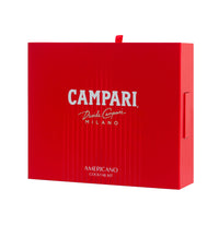 Campari Americano Kit con sottobicchieri