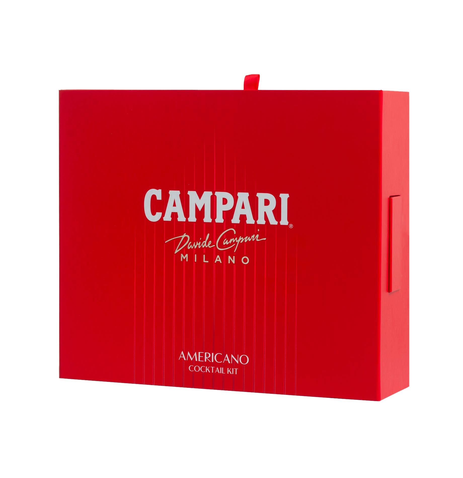 Campari Americano Kit con sottobicchieri