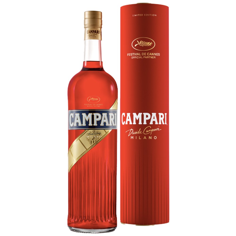 Campari Bitter Limited Edition ''Cannes'' Jéroboam - Campari (astuccio a tubo)