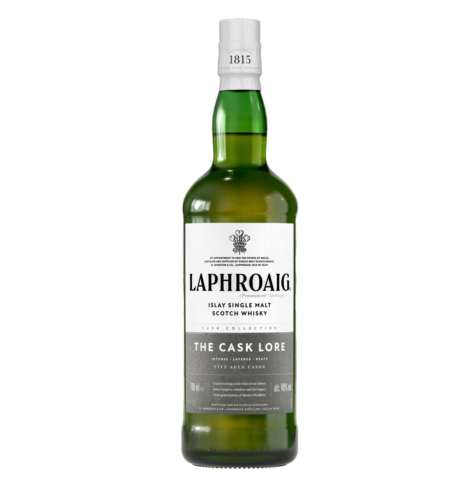 Islay Single Malt Scotch Whisky "Lore" - Laphroaig (0.7l - astuccio)