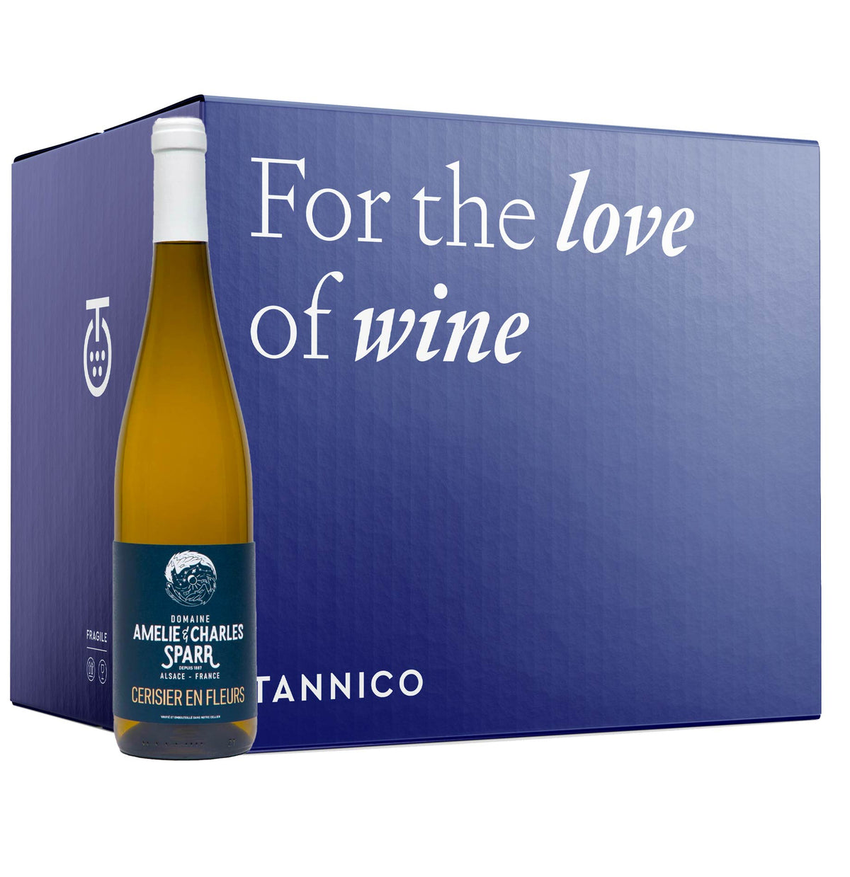 Alsace Blanc “Cerisier en Fleurs” 2023 - Domaine Amélie & Charles Sparr (6 bottiglie)
