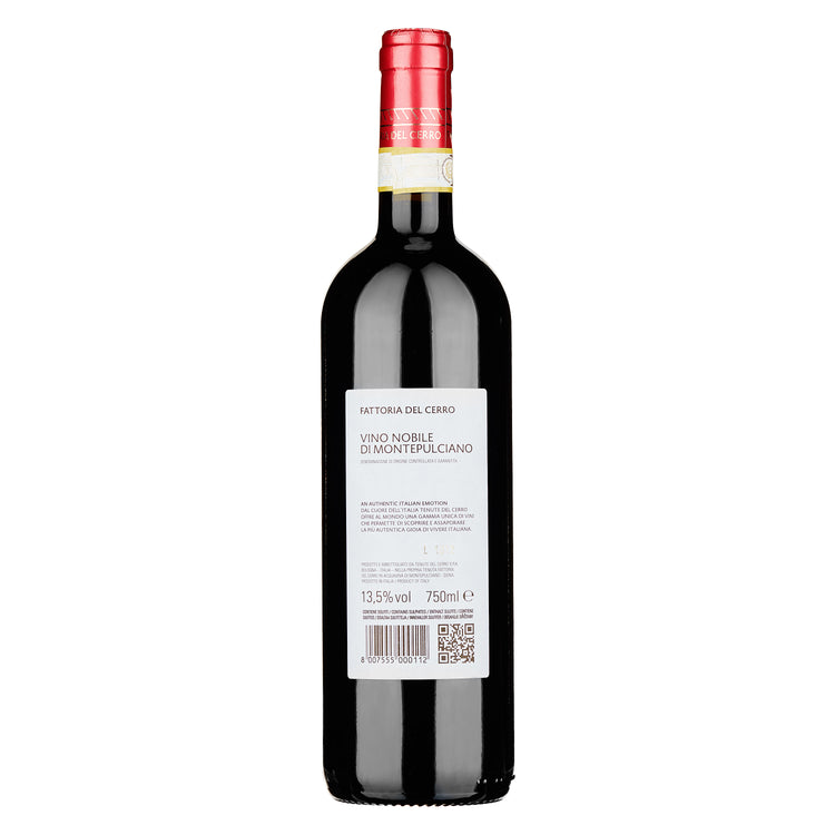 Vino Nobile di Montepulciano DOCG "Silìneo" 2022 - Fattoria del Cerro, Tenute del Cerro (cassetta di legno)