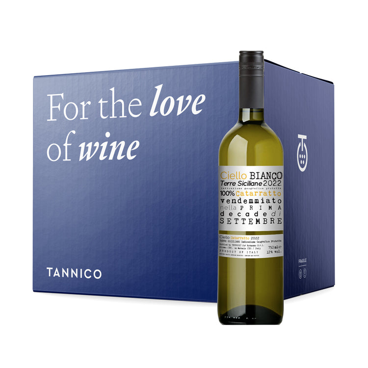 Terre Siciliane Catarratto IGT "Ciello Bianco" 2024 - Ciello (tappo a vite) (6 bottiglie)