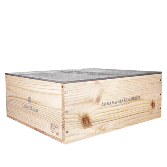 Cassetta Legno Ca' del Bosco Annamaria Clementi 3 bottiglie