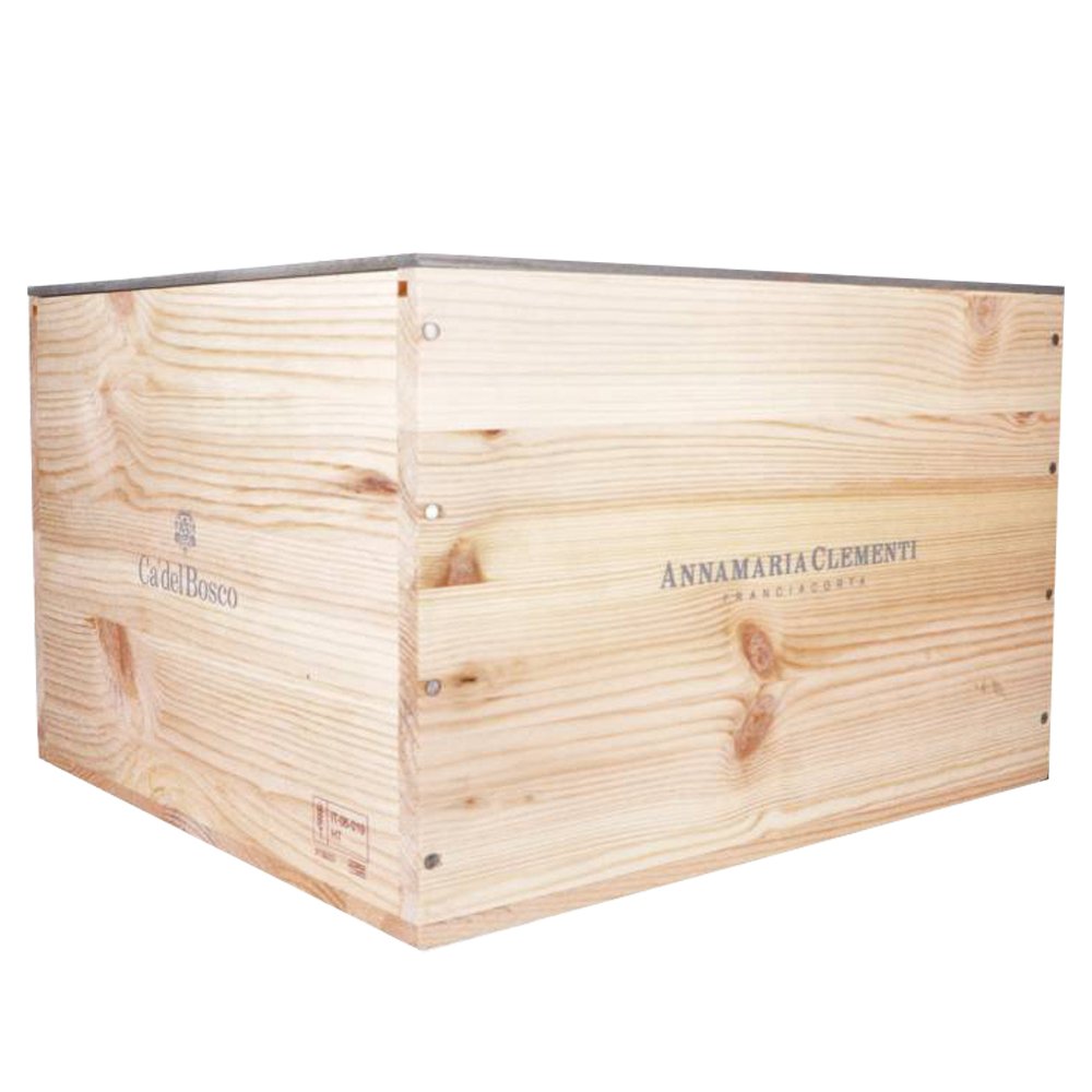 Cassetta Legno Ca' del Bosco Annamaria Clementi 6 bottiglie