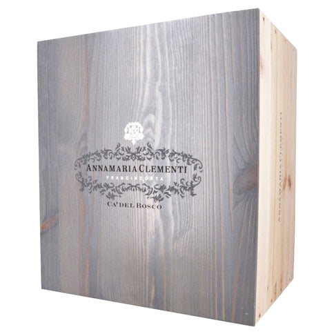 Cassetta Legno Ca' del Bosco Annamaria Clementi 6 bottiglie