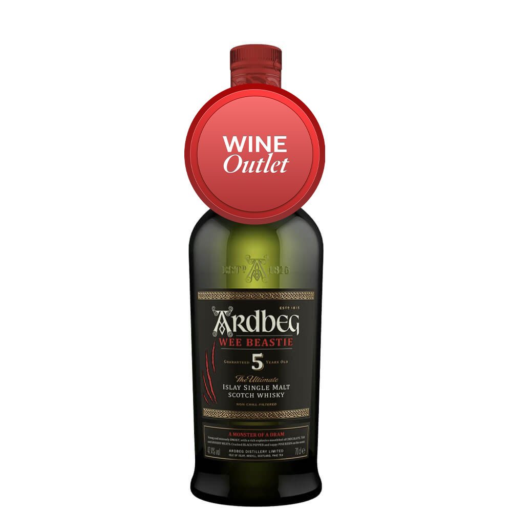 Islay Single Malt Scotch Whisky 5 Years Old - Ardbeg Wee Beastie (0.7l) (Wine Outlet)