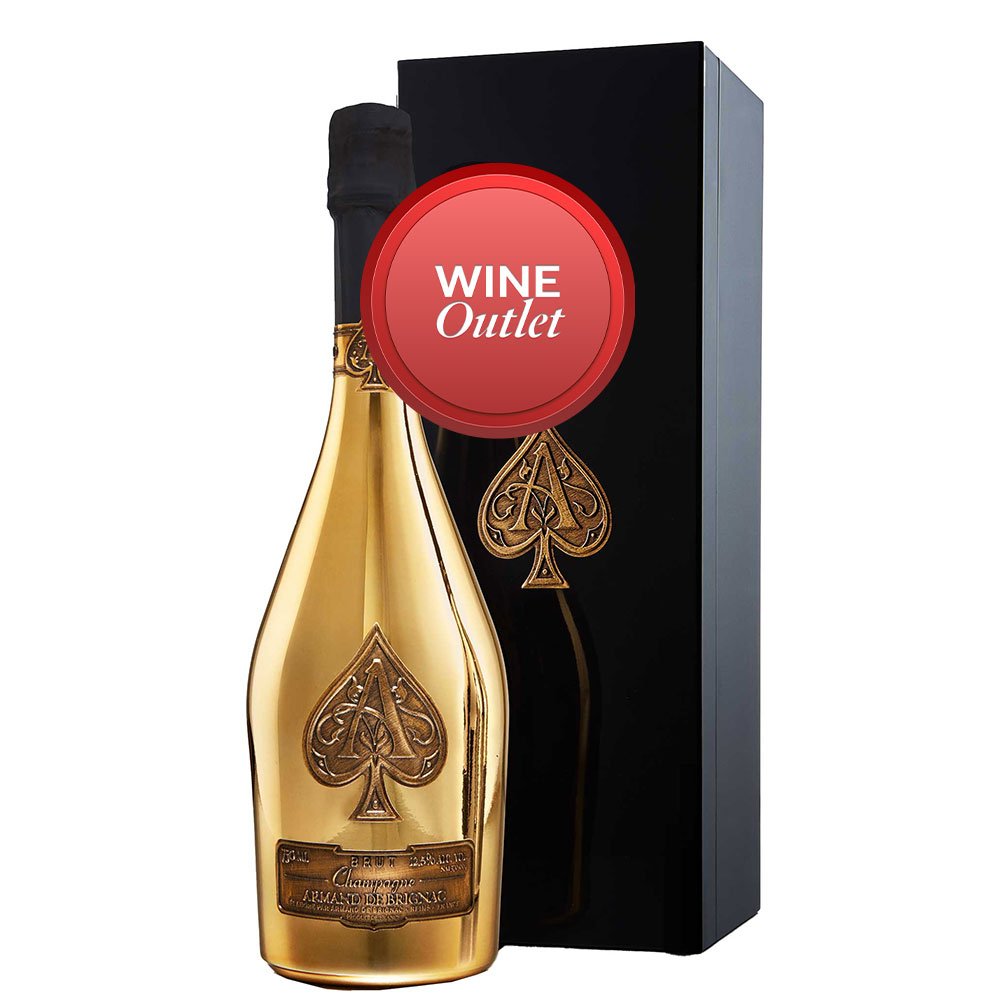 Champagne Brut "Gold" - Armand de Brignac (cassetta di legno) (Wine Outlet)
