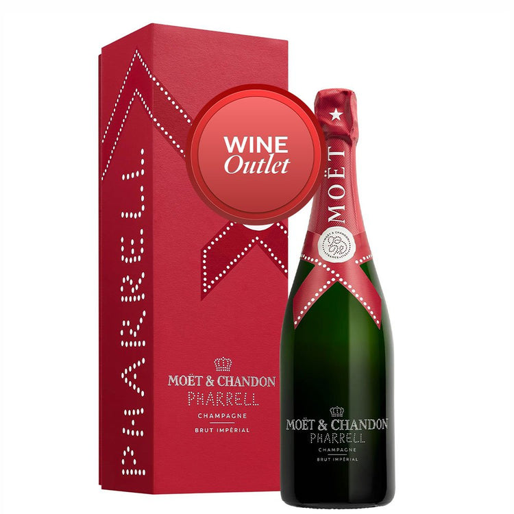 Champagne Brut “Moët Impérial Pharrell Williams” Limited Edition Deep Red - Moët & Chandon (Wine Outlet)