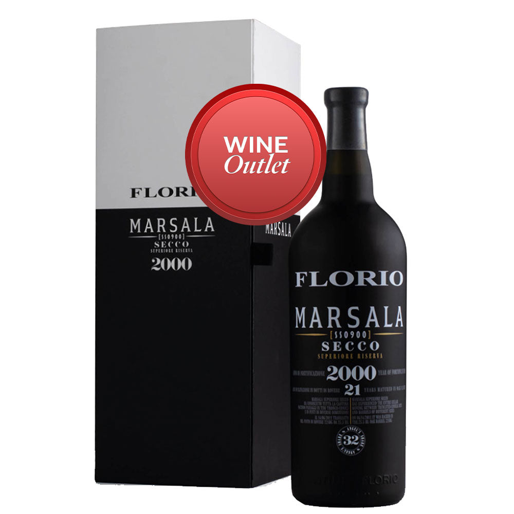 Marsala Superiore Riserva Secco DOC 2000 - Florio (astuccio) (Wine Outlet)