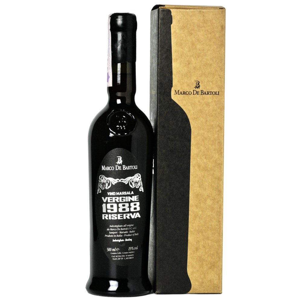 Marsala Vergine Riserva DOC 1988 - Marco De Bartoli (astuccio)