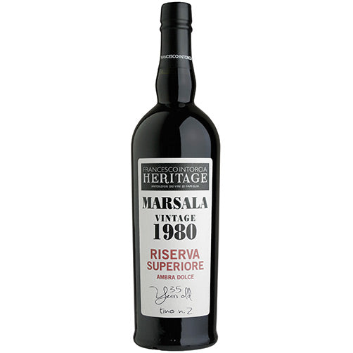 Marsala Riserva Superiore Ambra Dolce DOC "Vintage" 1980 - Heritage, Francesco Intorcia