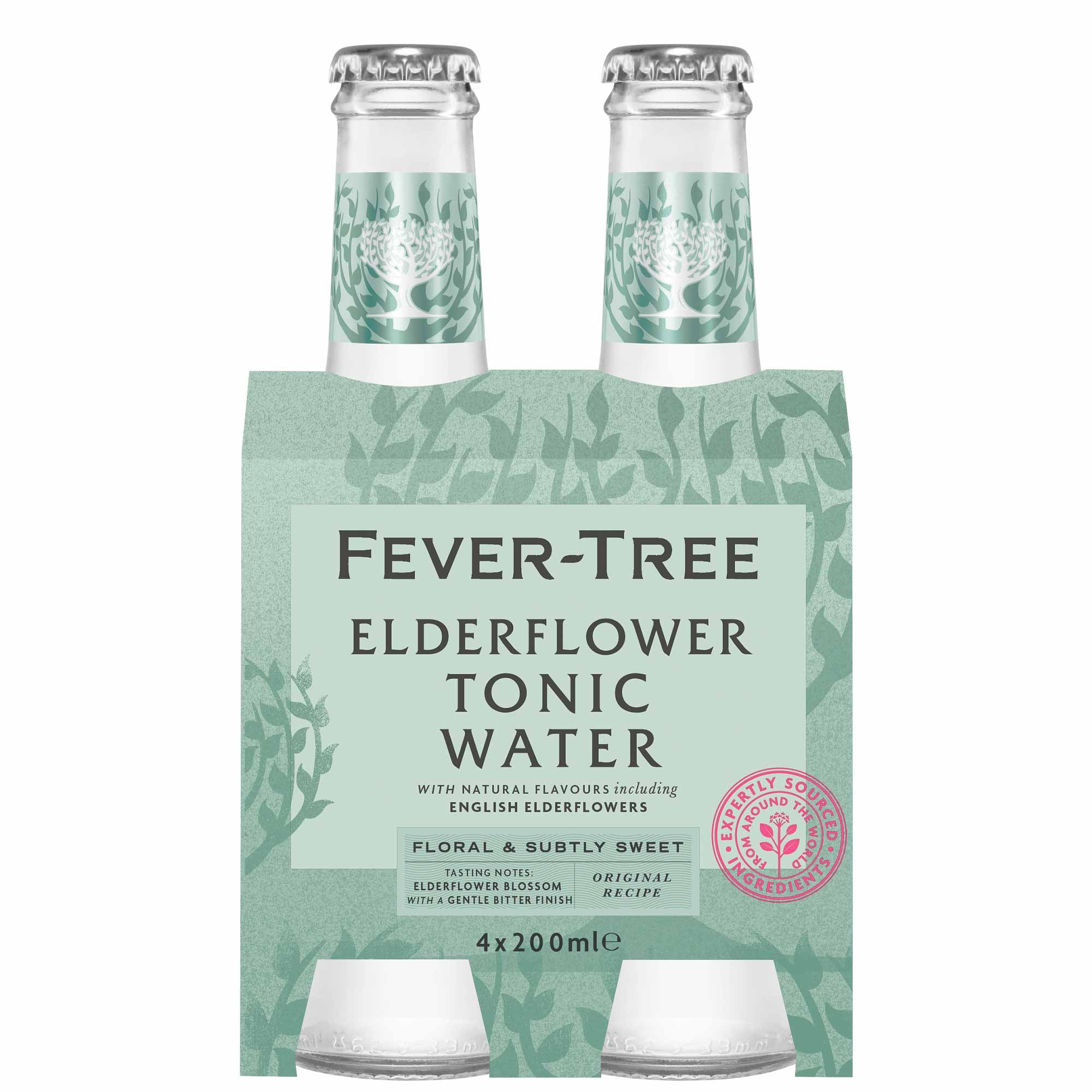 Tonic Water "Elderflower" - Fever-Tree (Pack 4X200ml)