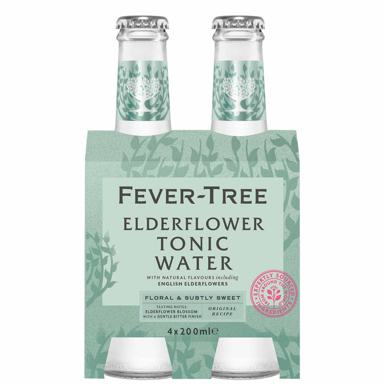 Tonic Water "Elderflower" - Fever-Tree (Pack 4X200ml)