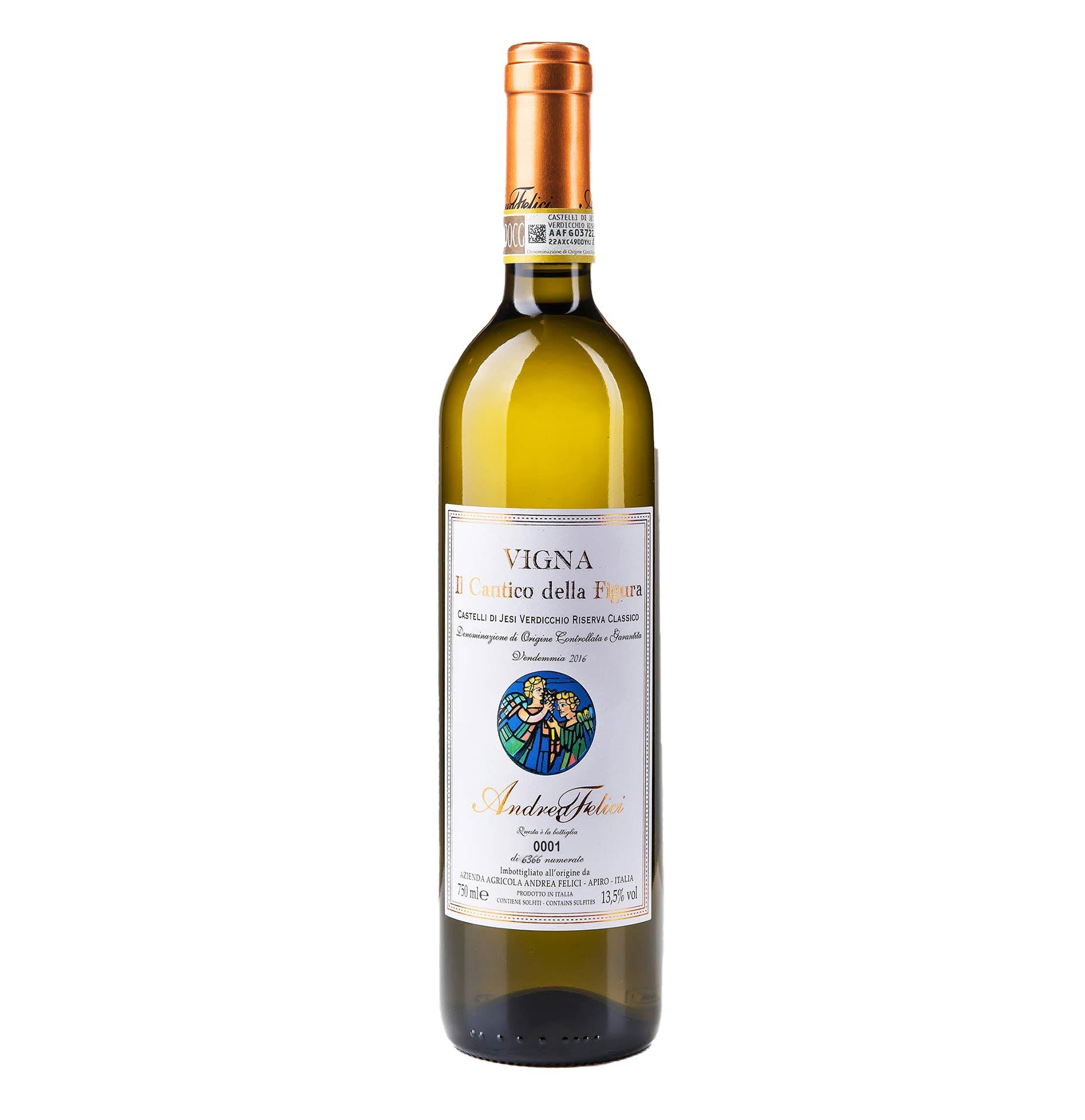 Verdicchio dei Castelli di Jesi Classico Riserva DOCG "Il Cantico della Figura" 2017 Magnum - Felici (astuccio)