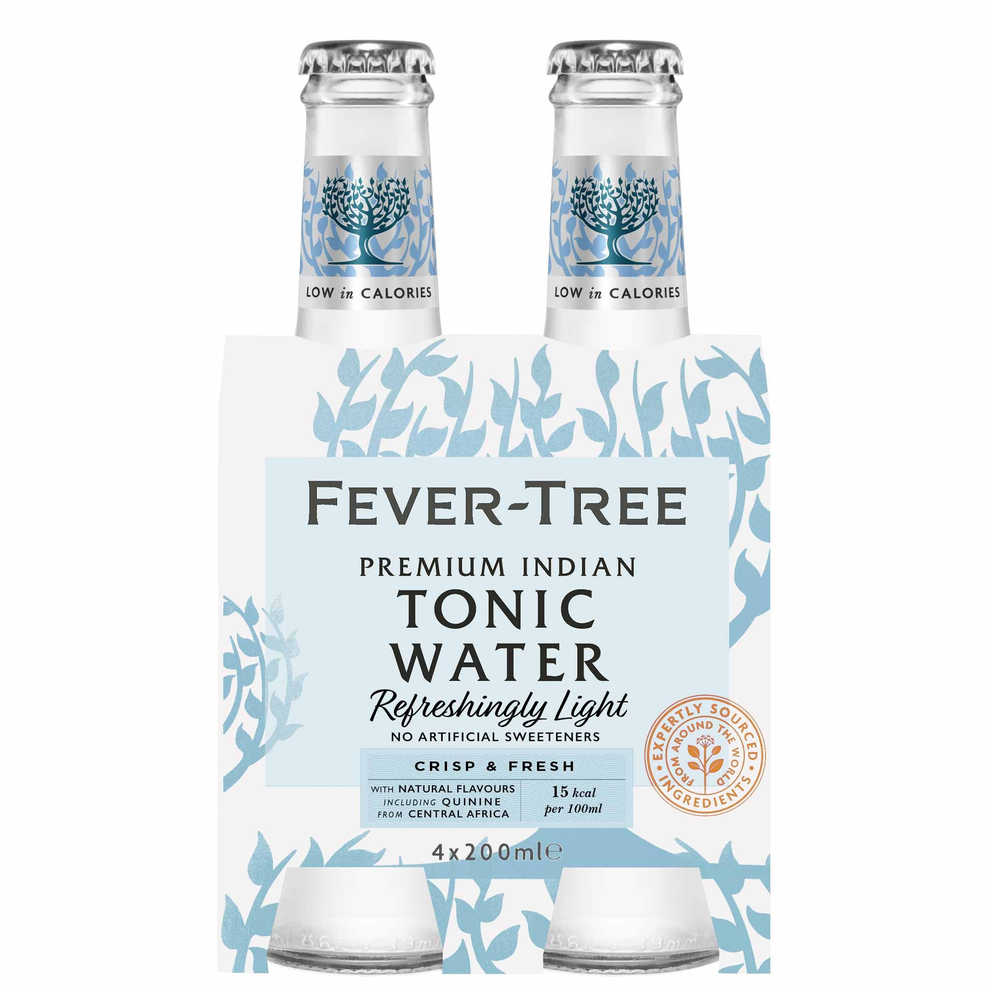Tonic Water "Refreshingly Light" - Fever-Tree (Pack 4X200ml)