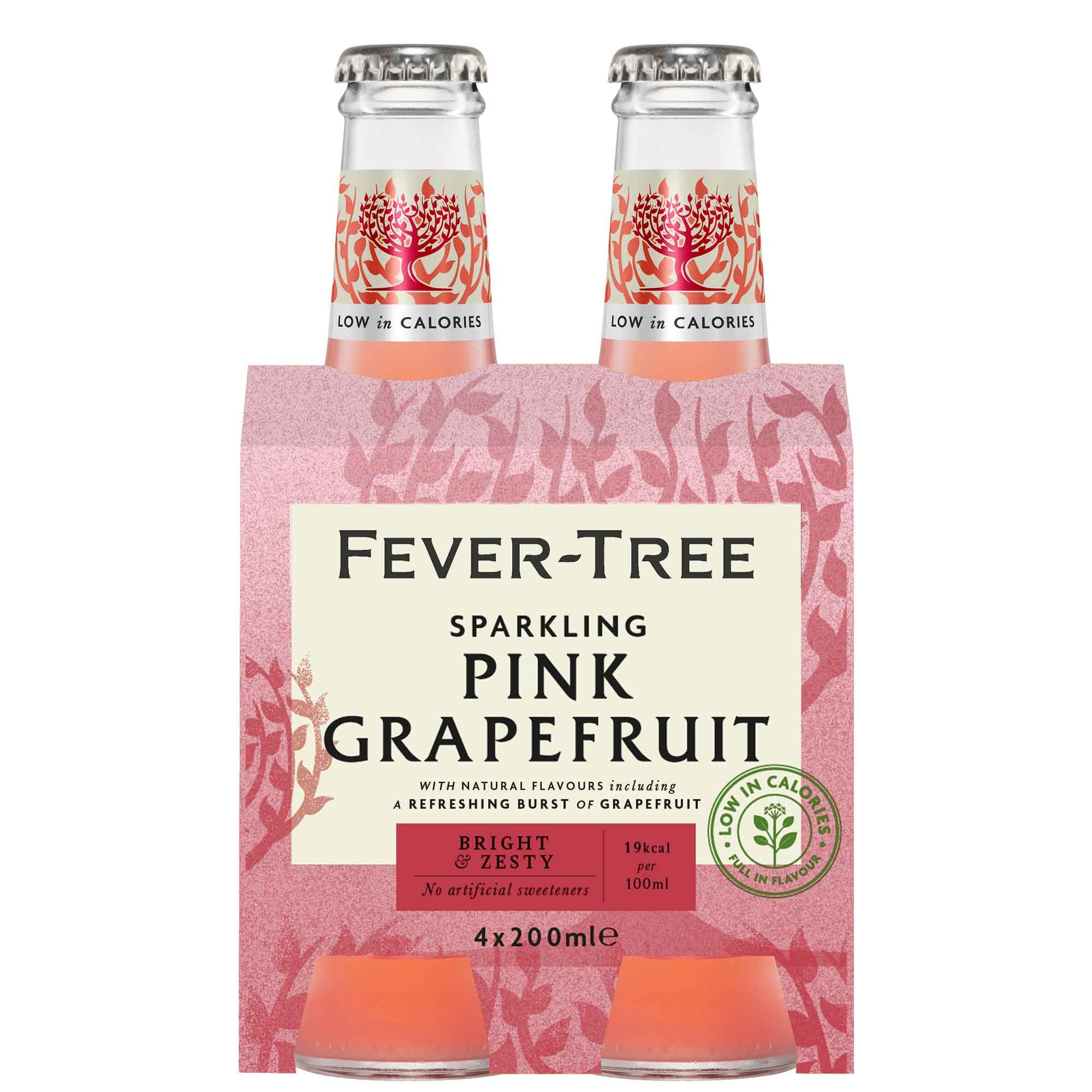 Sparkling Pink Grapefruit - Fever-Tree (Pack 4X200ml)